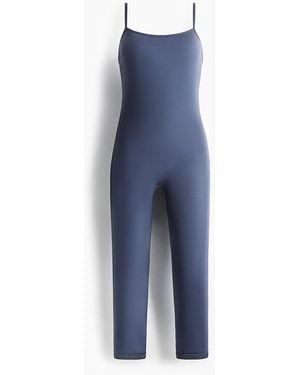 H&M Einteiler mit schmalen Trägern - Blau