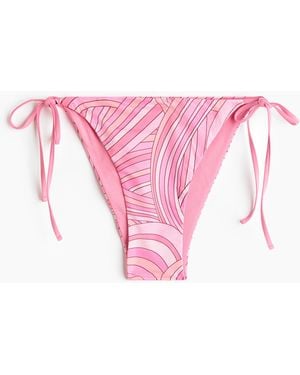 H&M Bikinitanga Met Strikbandjes - Roze