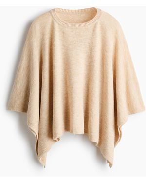 H&M Cape in Schwerstrick - Natur