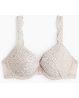 H&M Push-up-BH aus Spitze - Weiß