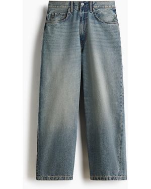 H&M Super Baggy Jeans - Blau