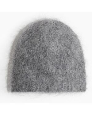 H&M Beanie aus Mohairmix - Grau
