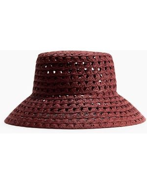 H&M Strohhut - Rot