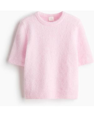 H&M Kurzarmpullover - Pink