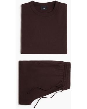 H&M Tricot Pyjama - Paars