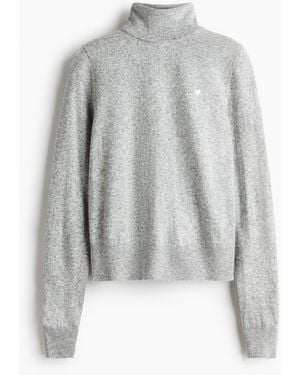 H&M Trui Met Col - Wit