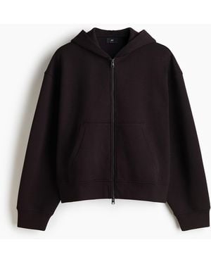 H&M Scuba Capuchonvest - Zwart
