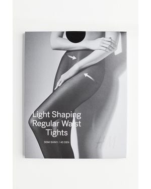 H&M Shaping Strumpfhose 40 Denier - Grau