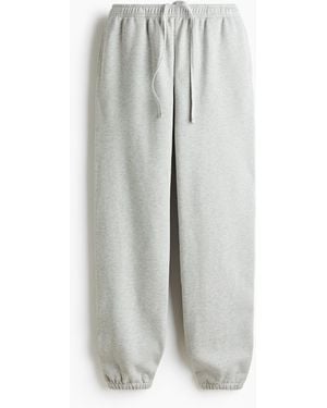 H&M Katoenen joggers - Wit