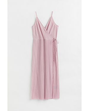 H&M Plisséjurk - Roze