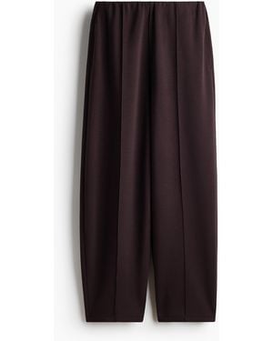 H&M Barrel-Hose aus Viskosemischgewebe - Schwarz