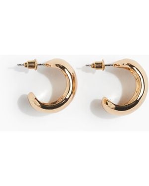 H&M Hoop-Ohrringe - Weiß