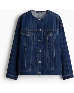 H&M Jeansjacke - Blau