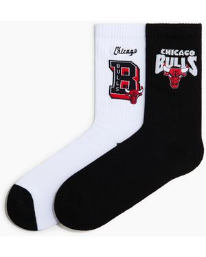 H&M 2er-Pack Socken - Schwarz