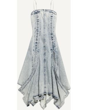 H&M Jeanskleid - Weiß