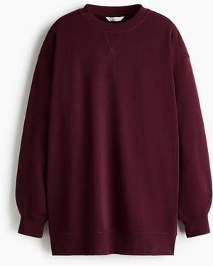 H&M Oversized Sweatshirt - Lila