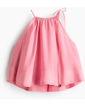 H&M Oversized Top in A-Linie - Pink