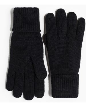 H&M Gestrickte Smartphone-Handschuhe - Schwarz