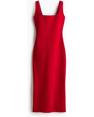 H&M Bodyconjurk - Rood