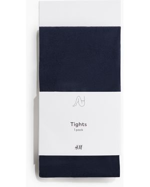 H&M Strumpfhose 40 Denier - Blau