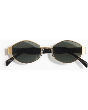 H&M Hexagonal sunglasses - Schwarz