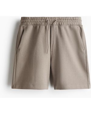 H&M Short Van Interlocktricot - Bruin