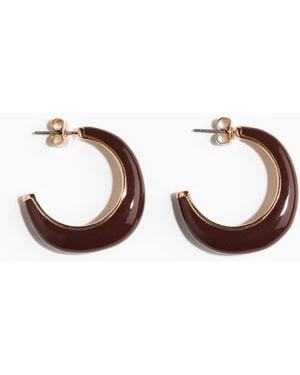 H&M Zweifarbige Hoop-Ohrringe - Mehrfarbig
