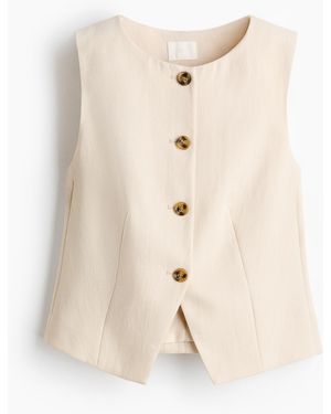 H&M Weste - Natur