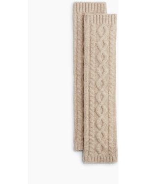 H&M Beinstulpen mit Zopfmuster - Natur