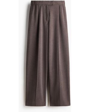 H&M Elegante Barrel-Hose - Braun