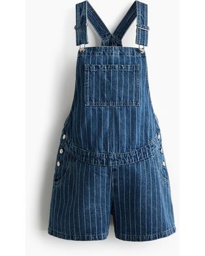 H&M MAMA Latzshorts - Blau