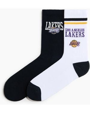 H&M 2er-Pack Socken - Schwarz