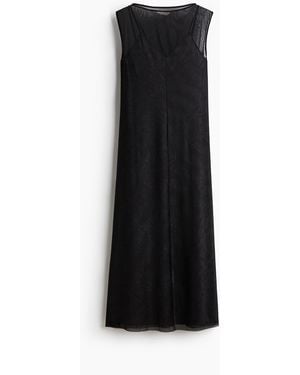 H&M Kleid im Lagenlook - Schwarz