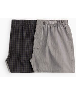 H&M 2er-Pack Boxershorts - Grau