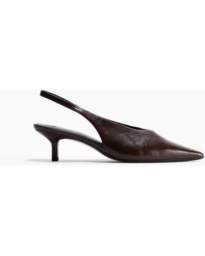 H&M Slingbacks Met Kittenheel - Meerkleurig