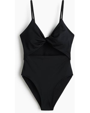 H&M Badpak Met Padded Cups - Zwart