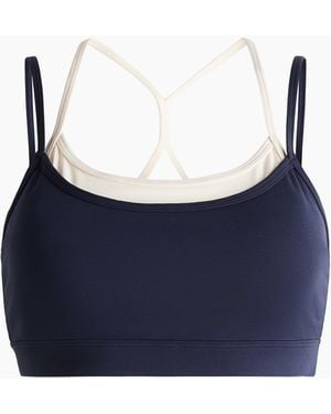 H&M Sport-BH mit SoftMove - Blau