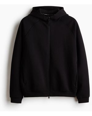 H&M Sport-Hoodiejacke mit DryMove - Schwarz