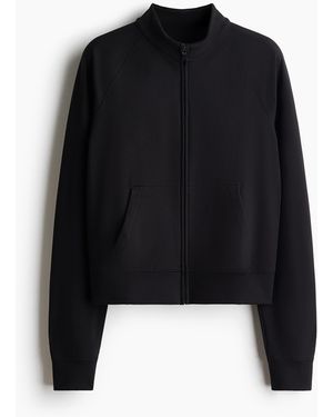 H&M Sportjacke mit SoftMove - Schwarz