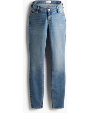 H&M MAMA Before & After Slim Low Jeans - Blau