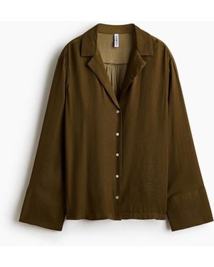 H&M Casual Overhemdblouse - Groen