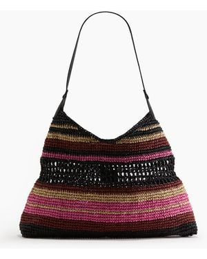 H&M Strooien Schoudertas - Rood