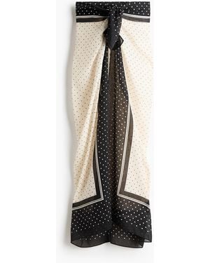 H&M Pareo - Schwarz