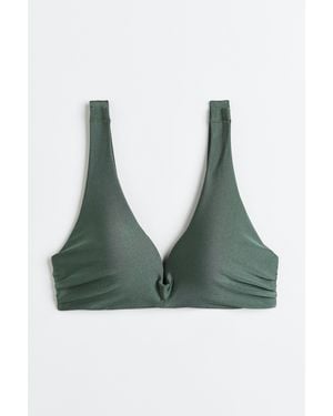 H&M Push-up Bikinitop - Groen