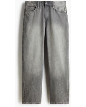 H&M Loose Jeans - Grau