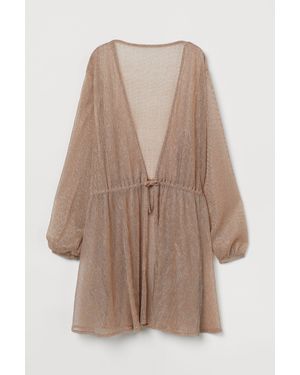 H&M Schimmernder Strandkaftan - Braun