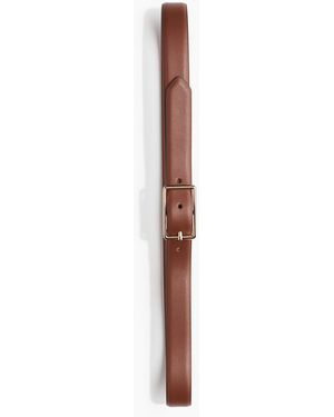 H&M Spaltledergürtel - Braun