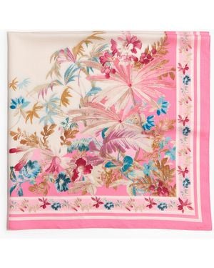 H&M Bedrucktes Tuch - Pink
