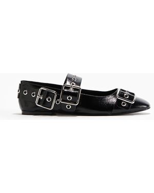H&M Mary-Janes mit Schnallendetails - Schwarz