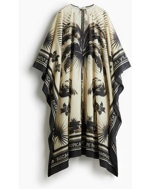 H&M Oversized Kaftankleid - Natur